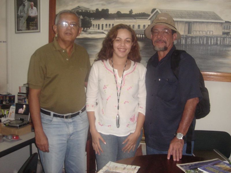Cristovam Sena, Vanessa e Geraldo Ramos